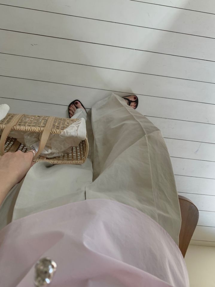 MARE東大門直郵女裝新品真品休閑人氣時尚熱賣25春夏休閑褲亞麻MARE休閑褲