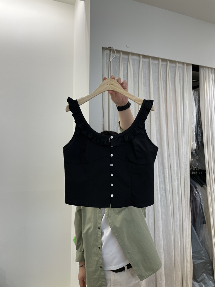 MOVENNE韓國代購女士新品人氣25春夏職業時尚真品熱賣休閑馬甲MOVENNE馬甲圖色2