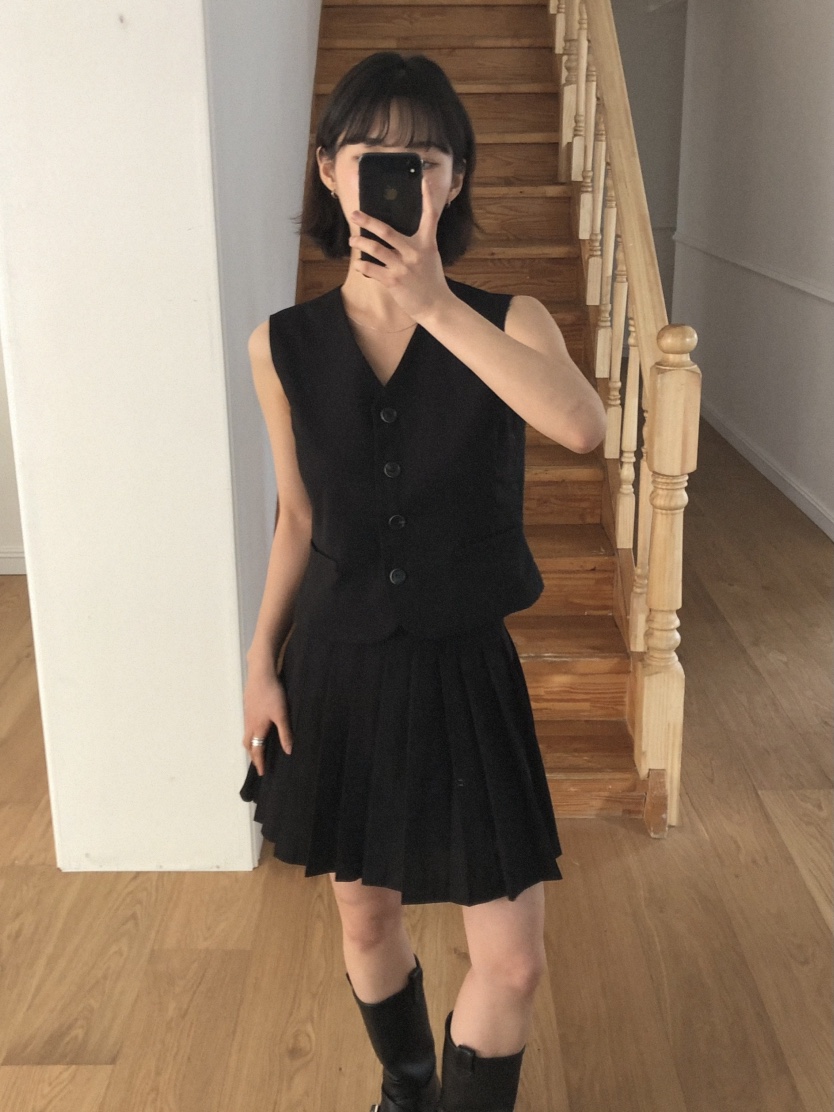 SLAT韓國直郵女士新品真品時尚推薦休閑熱賣職業25春夏馬甲SLAT馬甲
