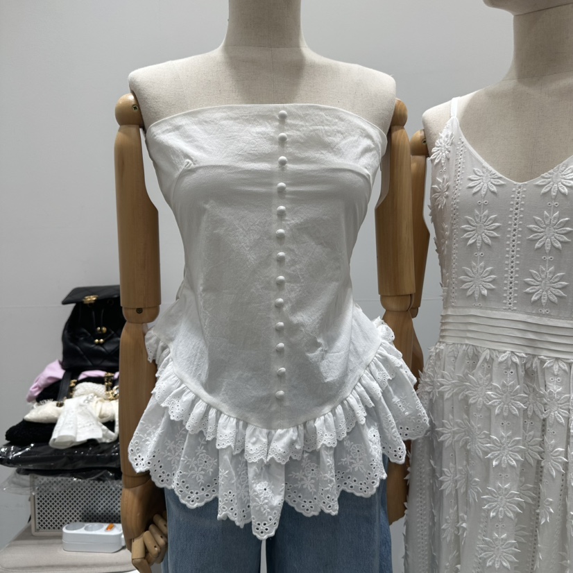 XPARTY韓國直郵女裝新款25春夏休閑推薦熱賣時尚職業吊帶背心XPARTY吊帶/背心