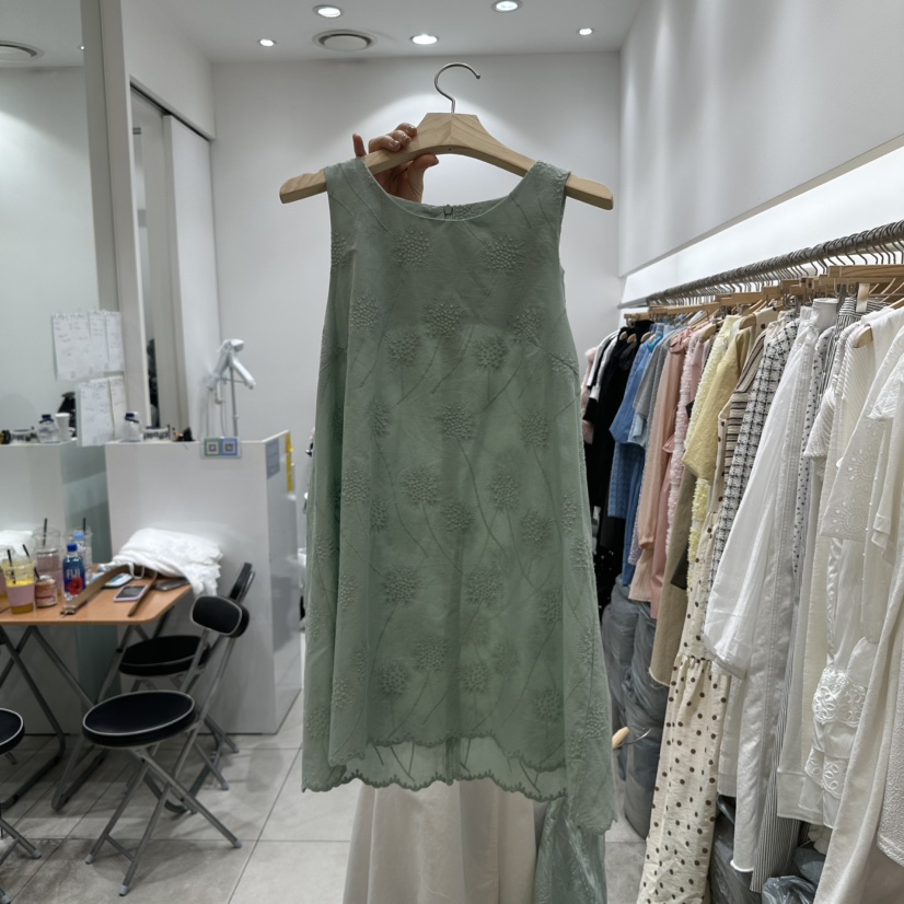 XPARTY東大門實拍女裝新款推薦25春夏熱賣職業休閑真品連衣裙XPARTY連衣裙圖色2