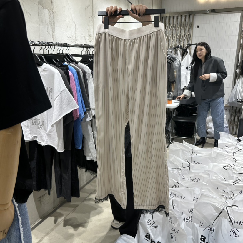 VANTA東大門直郵女裝新款人氣真品熱賣職業時尚休閑休閑褲絲綢VANTA休閑褲