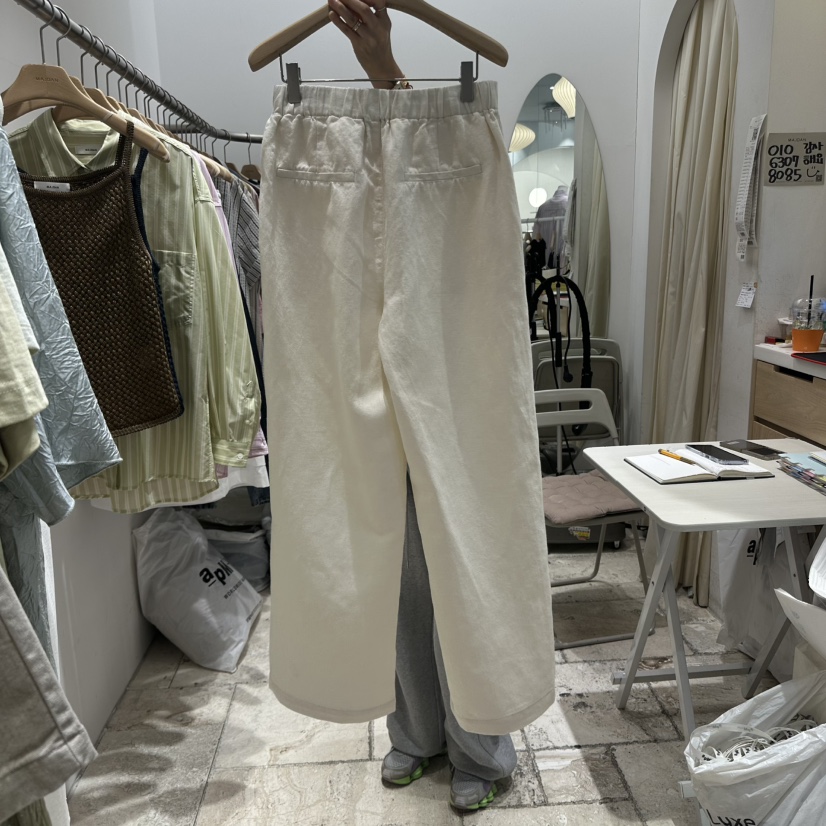 MAJDAN東大門實拍女裝新品時尚真品人氣職業休閑熱賣休閑褲MAJDAN休閑褲