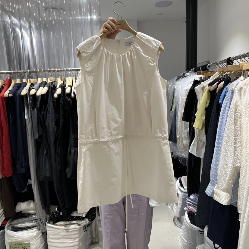 GREEK東大門實拍女裝新品時尚熱賣真品25春夏休閑人氣吊帶背心GREEK吊帶/背心