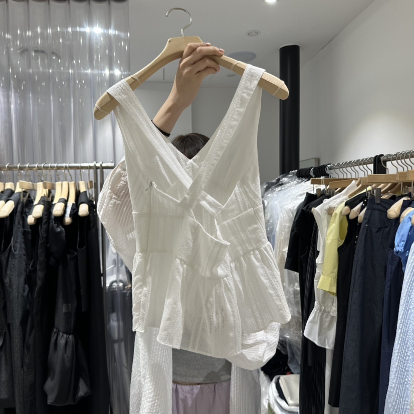 GREEK東大門直郵女裝新品25春夏真品時尚人氣休閑職業吊帶背心GREEK吊帶/背心