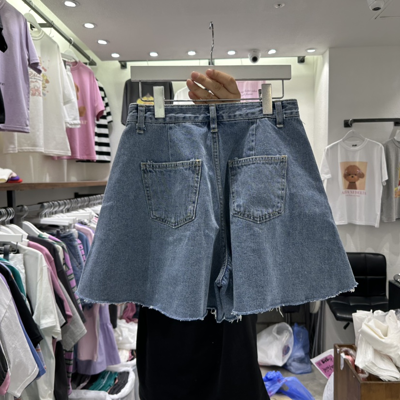 EVE韓國代購女士新款休閑職業25春夏人氣真品熱賣推薦短褲喇叭EVE短褲