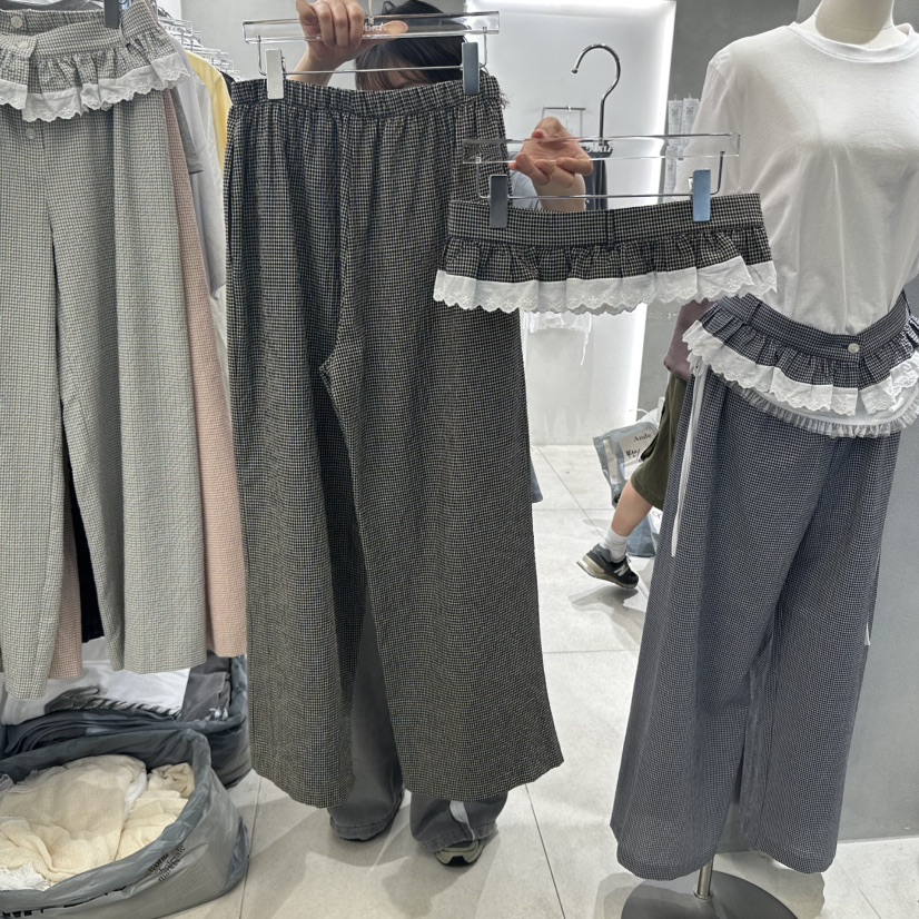 ANDE東大門實拍女士新款25春夏人氣推薦休閑職業真品套裝腰帶ANDE套裝