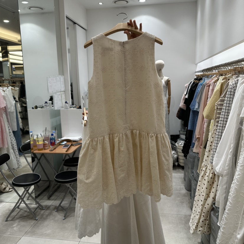 XPARTY韓國代購女裝新品職業熱賣25春夏人氣休閑真品連衣裙XPARTY連衣裙