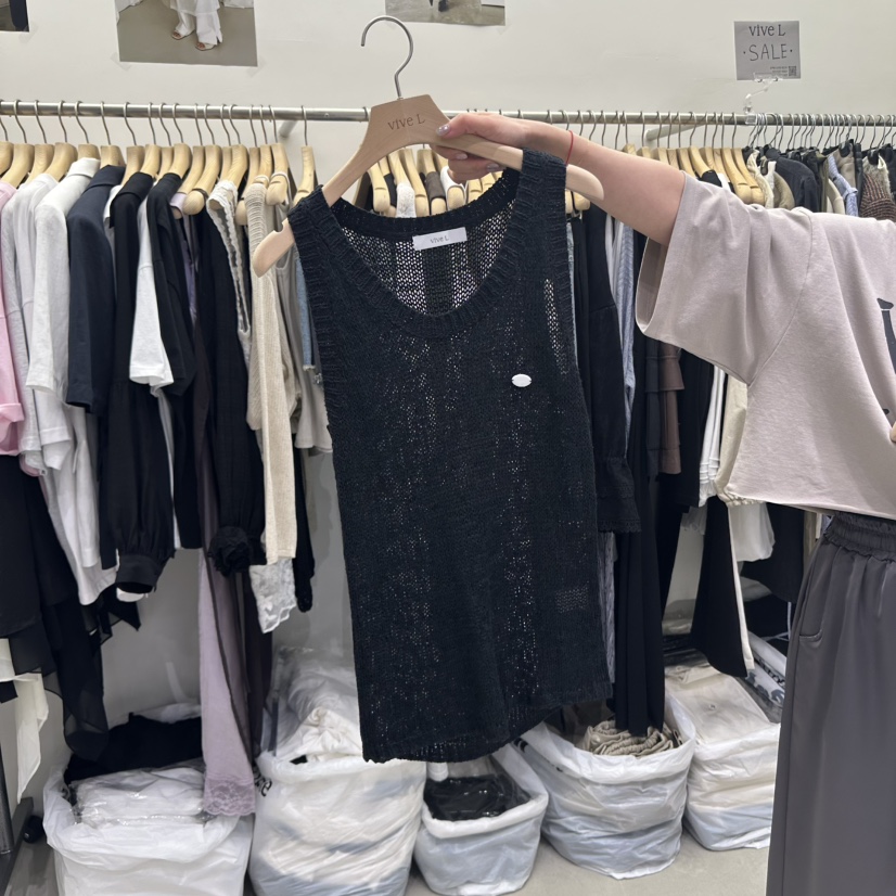 VIVEL東大門直郵女士新品真品25春夏熱賣推薦人氣職業吊帶背心VIVEL吊帶/背心圖色2