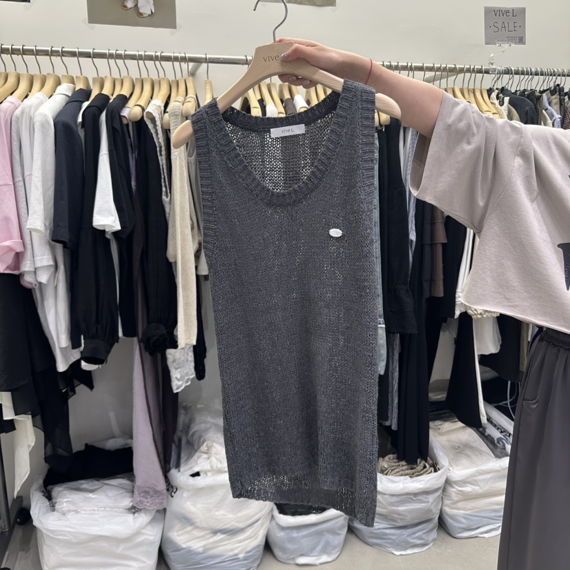 VIVEL東大門直郵女士新品真品25春夏熱賣推薦人氣職業吊帶背心VIVEL吊帶/背心圖色3