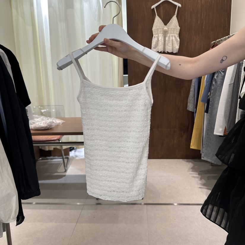 BUCKLE東大門代購女裝新款推薦時尚熱賣真品休閑吊帶背心貝雷BUCKLE吊帶/背心
