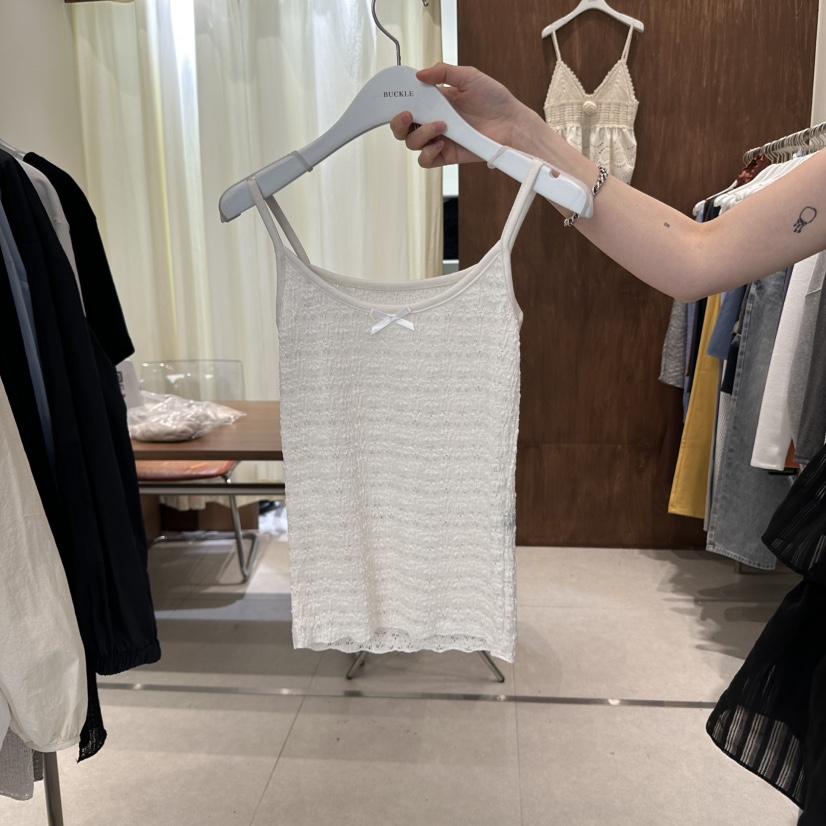 BUCKLE東大門代購女裝新款推薦時尚熱賣真品休閑吊帶背心貝雷BUCKLE吊帶/背心