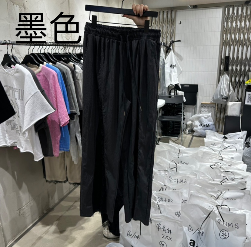 VANTA韓國直郵女士新品熱賣職業休閑推薦真品時尚休閑褲透視VANTA休閑褲