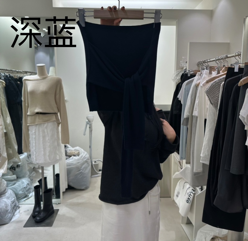 ASHTOE東大門代購女士新款真品休閑25春夏推薦熱賣吊帶背心ASHTOE吊帶/背心圖色1