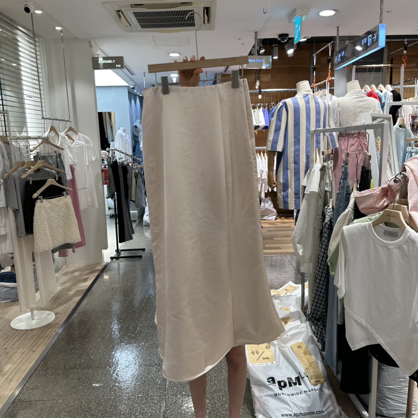 DELLING東大門直郵女裝新品職業真品時尚25春夏人氣熱賣長裙DELLING長裙