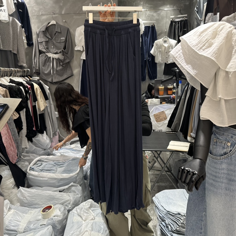 A-DEL韓國直郵女士新款推薦25春夏熱賣真品人氣時尚休閑褲A-DEL休閑褲圖色3