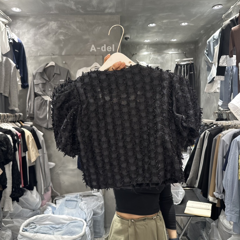 A-DEL東大門實拍女士新款職業25春夏推薦休閑時尚真品夾克MINIQUEENS夾克