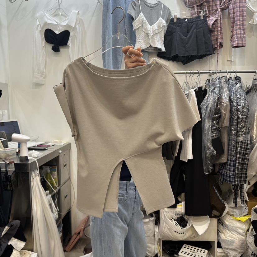 BILLION-L東大門實拍女裝新品人氣真品25春夏時尚職業休閑T恤BILLION-LT恤圖色3