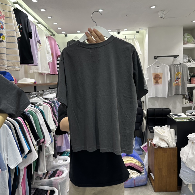EVE韓國直郵女裝新品休閑真品職業25春夏時尚推薦熱賣人氣T恤EVET恤
