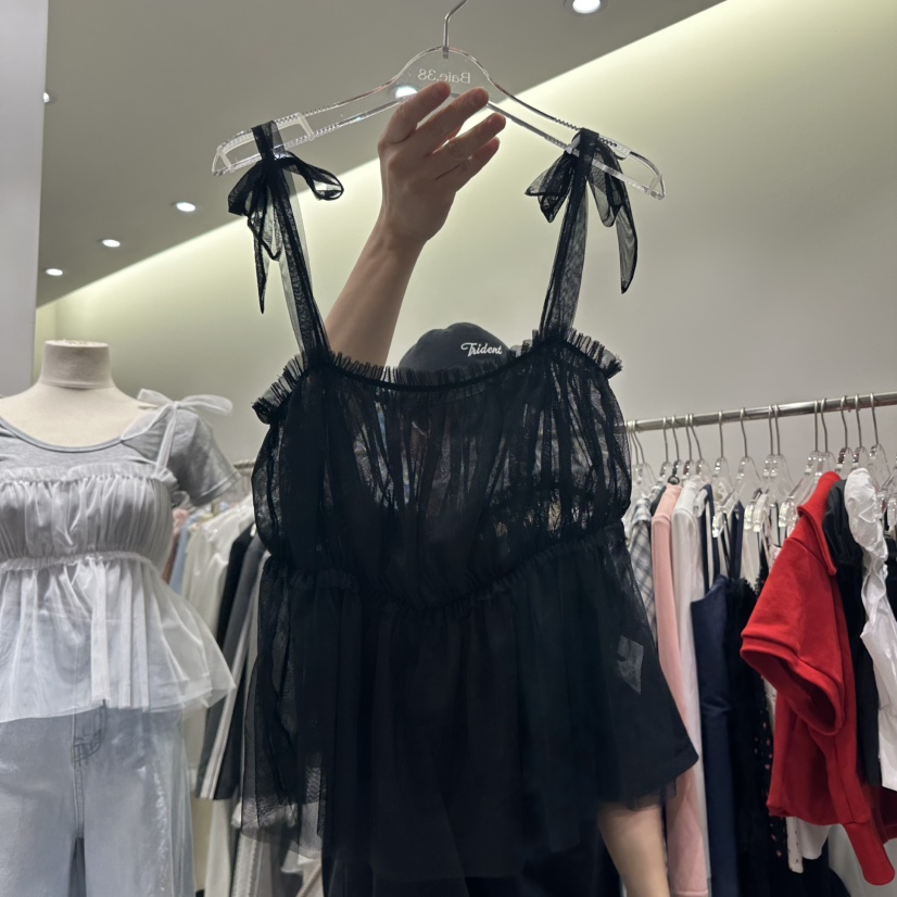 BAIE.38韓國直郵女士新款時尚熱賣真品人氣25春夏吊帶背心BAIE.38吊帶/背心