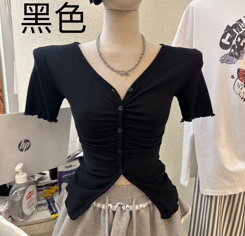 MAGOT東大門直郵女裝新款休閑職業25春夏真品時尚推薦針織衫IIIΛGOT/MAGOT針織衫圖色4