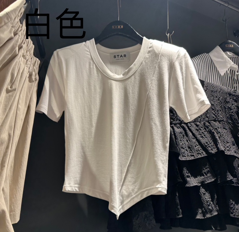 STAR-L東大門直郵女裝新款熱賣真品職業25春夏人氣時尚T恤STAR-LT恤