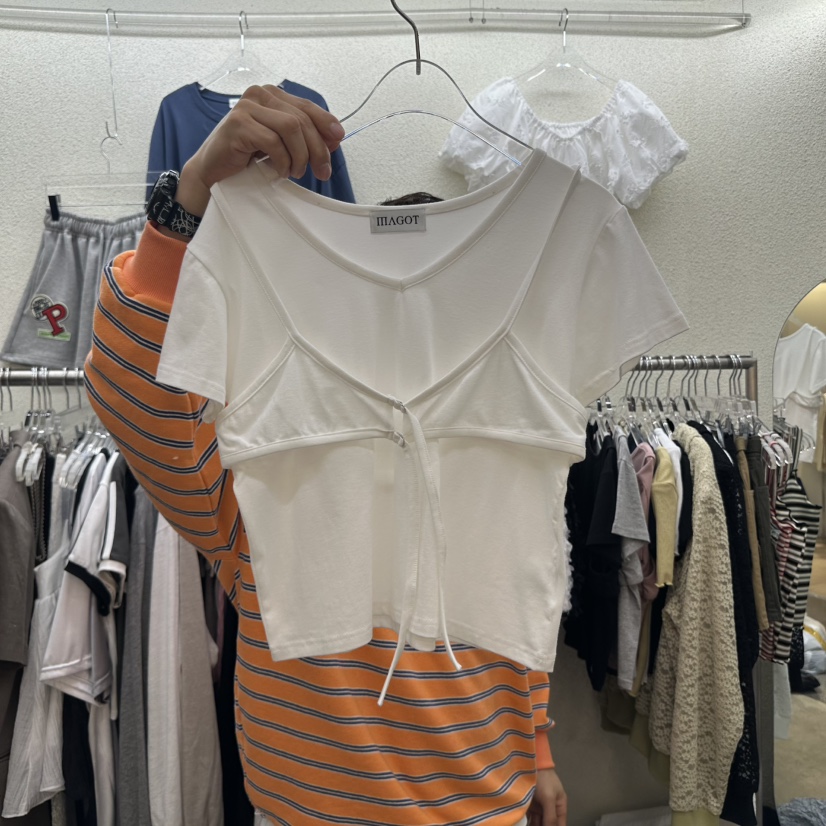 MAGOT東大門實拍女士新品人氣時尚職業真品休閑25春夏套裝兩件套IIIΛGOT/MAGOT套裝圖色4