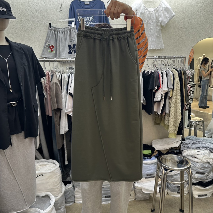 MAGOT韓國代購女裝新款時尚推薦休閑職業熱賣真品人氣25春夏長裙IIIΛGOT/MAGOT長裙圖色4