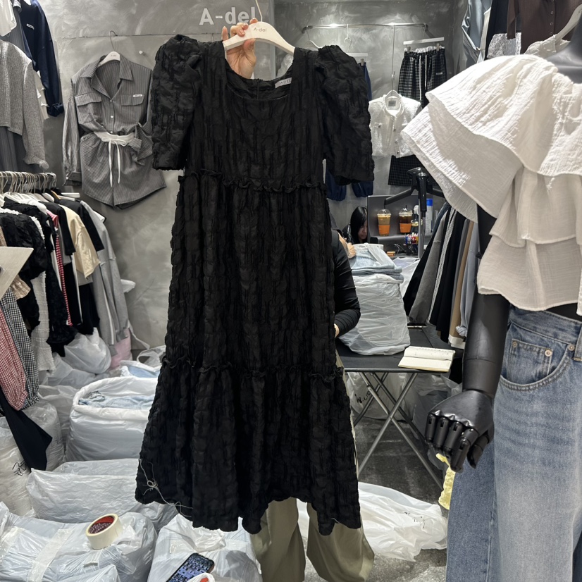 A-DEL東大門實拍女裝新款25春夏休閑真品推薦熱賣人氣連衣裙A-DEL連衣裙圖色3