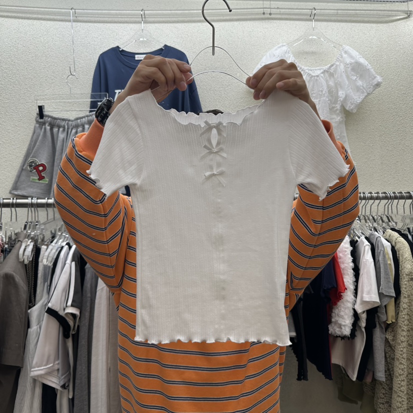 MAGOT韓國代購女士新款25春夏職業時尚推薦休閑真品熱賣T恤IIIΛGOT/MAGOTT恤