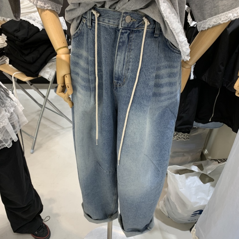 DAISY DRESS韓國代購女士新品人氣時尚休閑職業推薦牛仔褲DAISY DRESS牛仔褲
