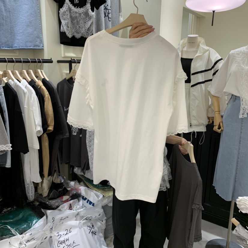 DAISY DRESS韓國直郵女士新品真品職業人氣25春夏推薦T恤海軍DAISY DRESST恤