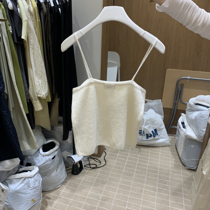 LOFN韓國直郵女裝新款時尚真品熱賣休閑25春夏職業吊帶背心LOFN吊帶/背心