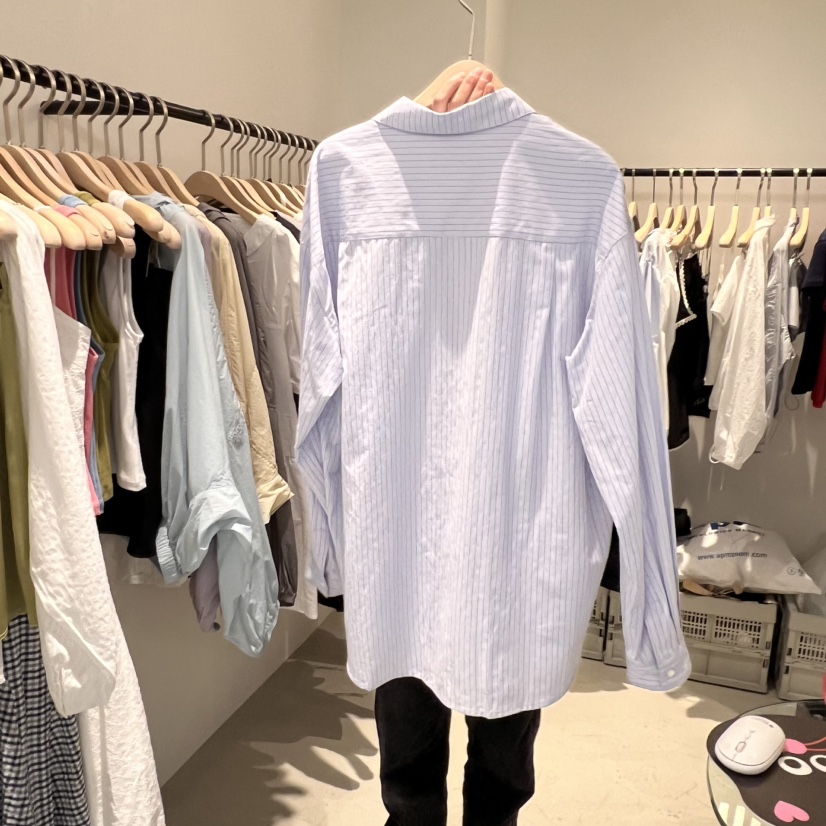 PLATE東大門直郵女士新款推薦休閑25春夏職業時尚襯衫蕾絲衫PLATE襯衫/蕾絲衫