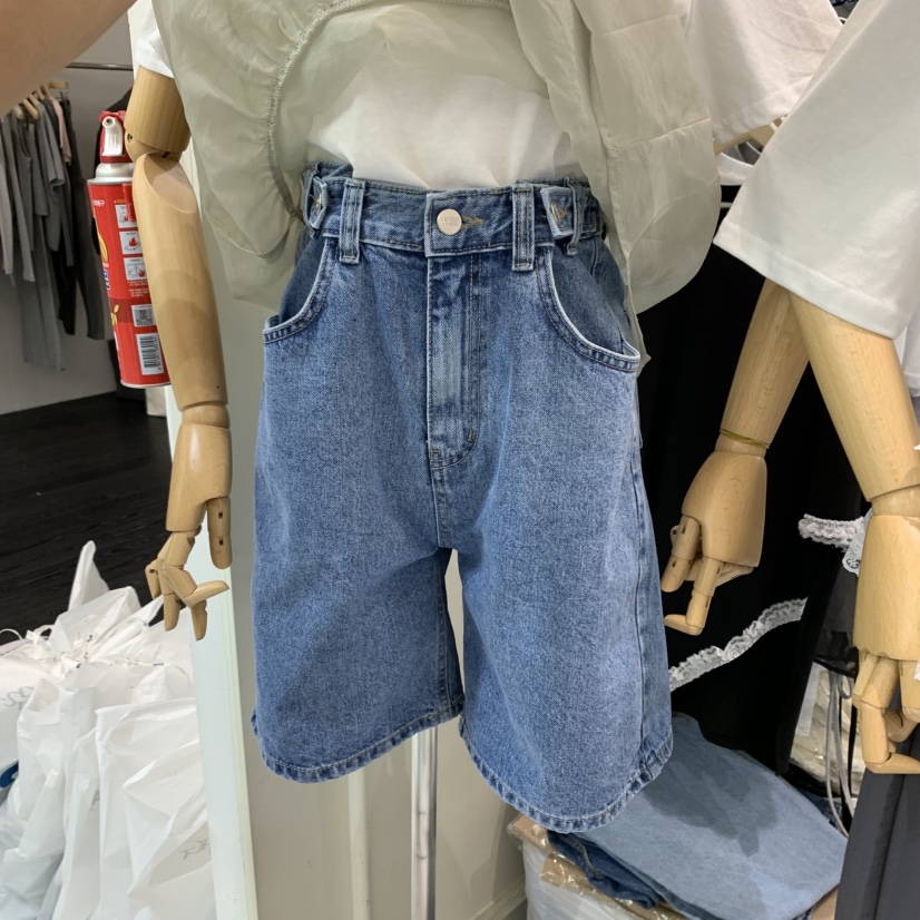 DAISY DRESS東大門代購女士新款休閑熱賣人氣25春夏短褲紐扣FIFO短褲圖色1