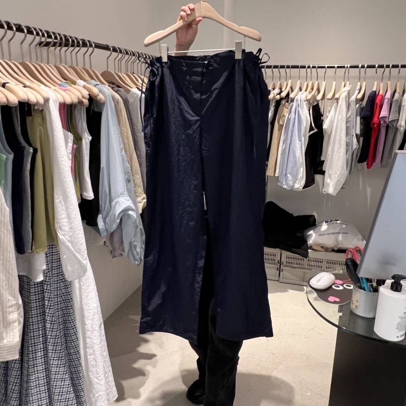 PLATE韓國直郵女裝新品時尚人氣25春夏休閑熱賣真品推薦休閑褲PLATE休閑褲圖色3