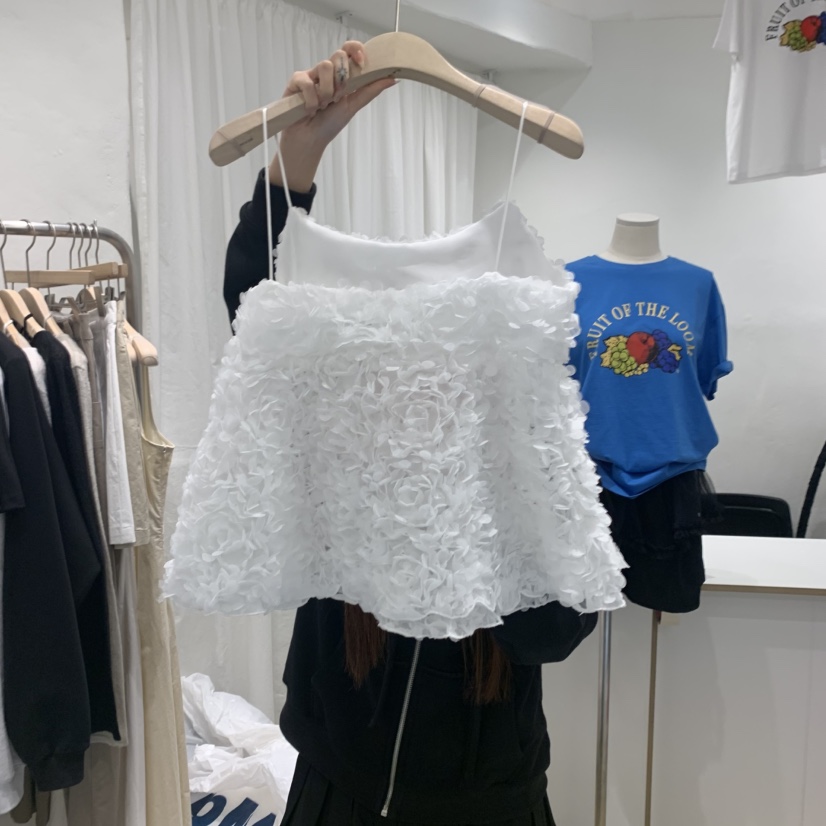 MUNSELL東大門直郵女裝新款職業時尚人氣休閑真品25春夏吊帶背心MUNSELL吊帶/背心