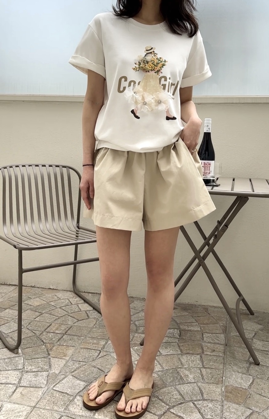 CLASSY-O東大門實拍女裝新款時尚休閑推薦職業真品T恤刺繡CLASSY-OT恤