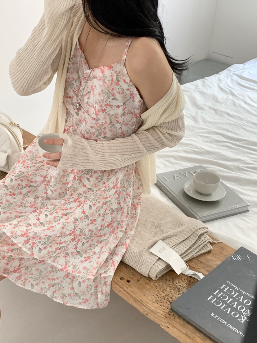 FRILL-T東大門代購女裝新品休閑職業熱賣推薦25春夏連衣裙FRILL-T連衣裙