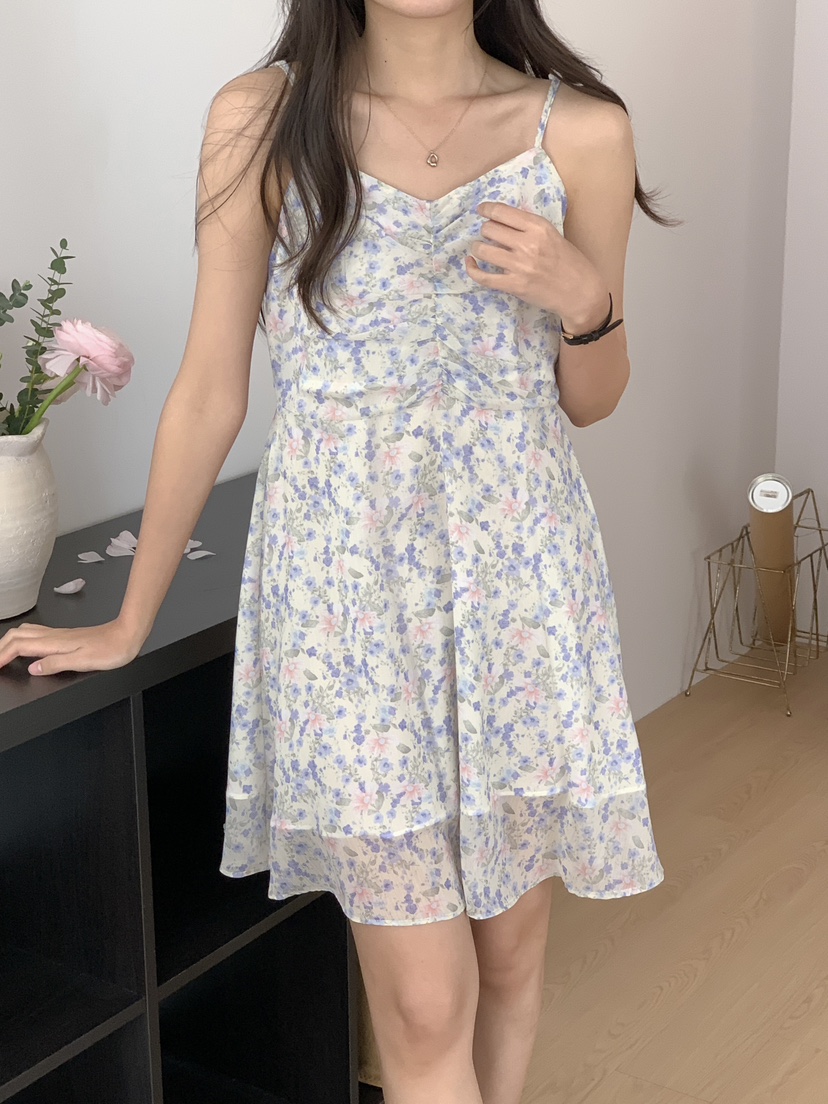 FRILL-T東大門代購女裝新品休閑職業熱賣推薦25春夏連衣裙FRILL-T連衣裙