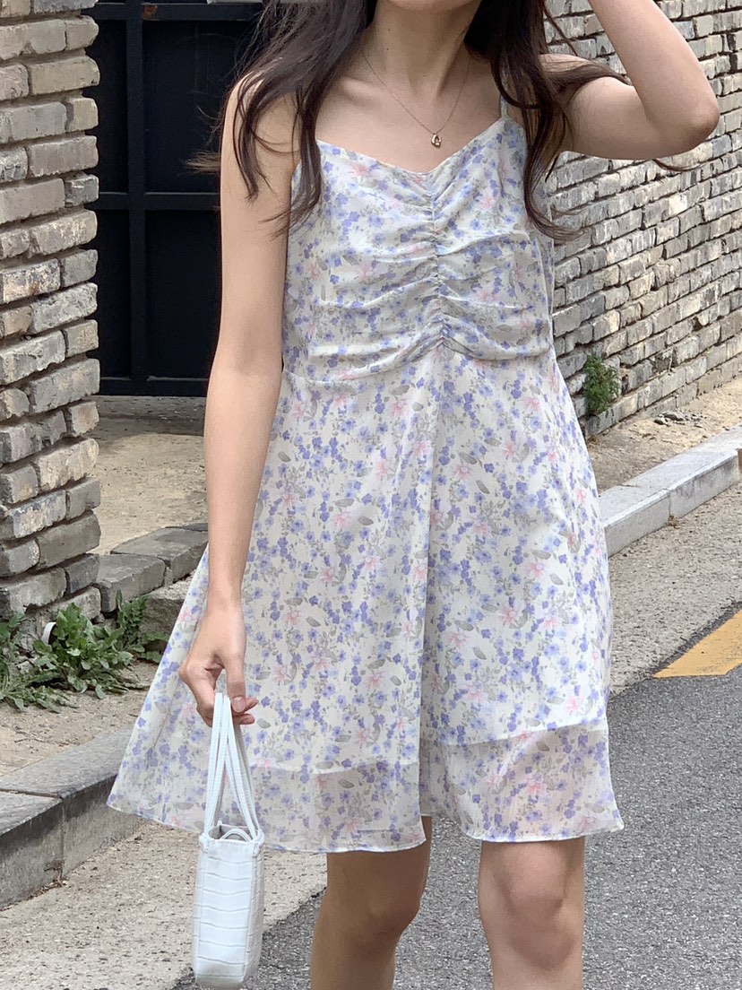 FRILL-T東大門代購女裝新品休閑職業熱賣推薦25春夏連衣裙FRILL-T連衣裙