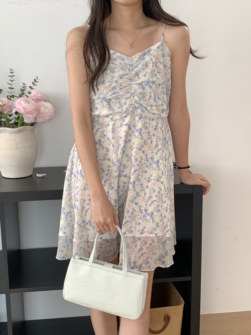 FRILL-T東大門代購女裝新品休閑職業熱賣推薦25春夏連衣裙FRILL-T連衣裙