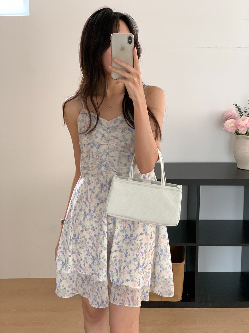FRILL-T東大門代購女裝新品休閑職業熱賣推薦25春夏連衣裙FRILL-T連衣裙