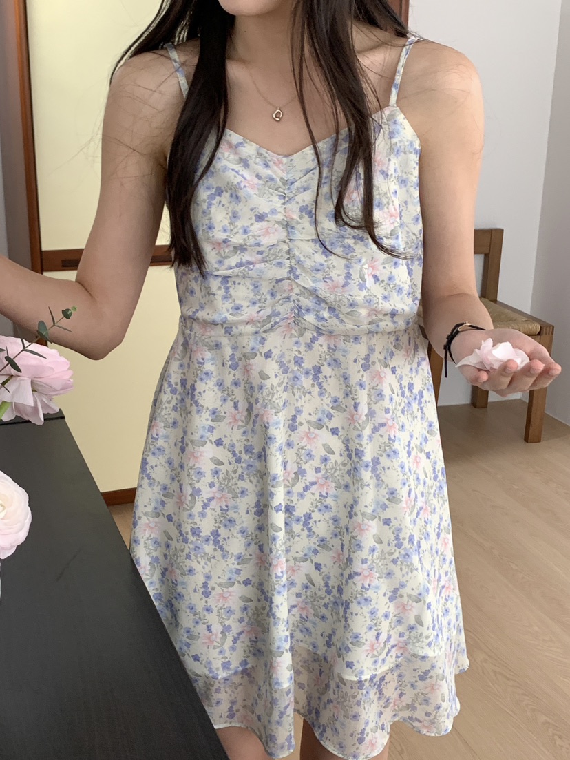 FRILL-T東大門代購女裝新品休閑職業熱賣推薦25春夏連衣裙FRILL-T連衣裙