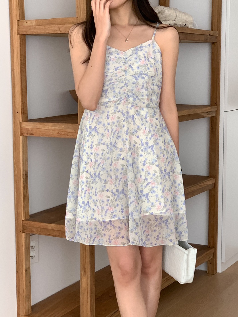 FRILL-T東大門代購女裝新品休閑職業熱賣推薦25春夏連衣裙FRILL-T連衣裙