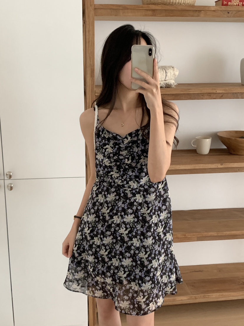 FRILL-T東大門代購女裝新品休閑職業熱賣推薦25春夏連衣裙FRILL-T連衣裙
