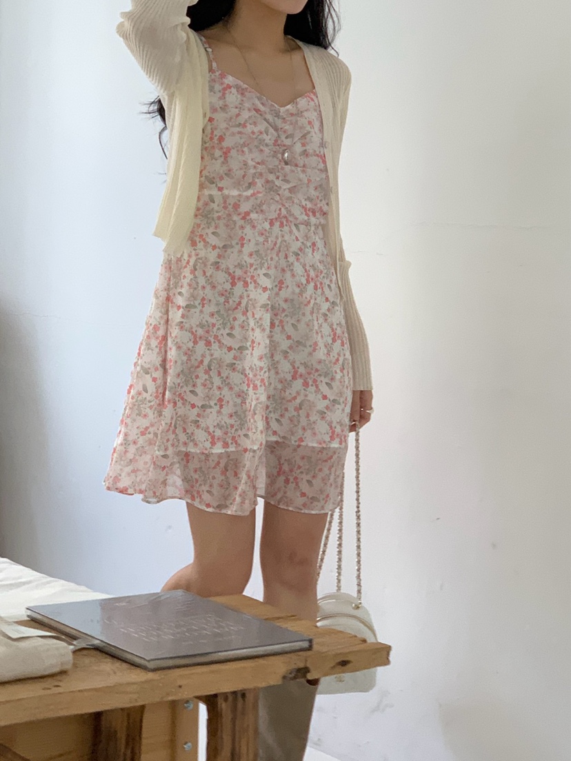 FRILL-T東大門代購女裝新品休閑職業熱賣推薦25春夏連衣裙FRILL-T連衣裙