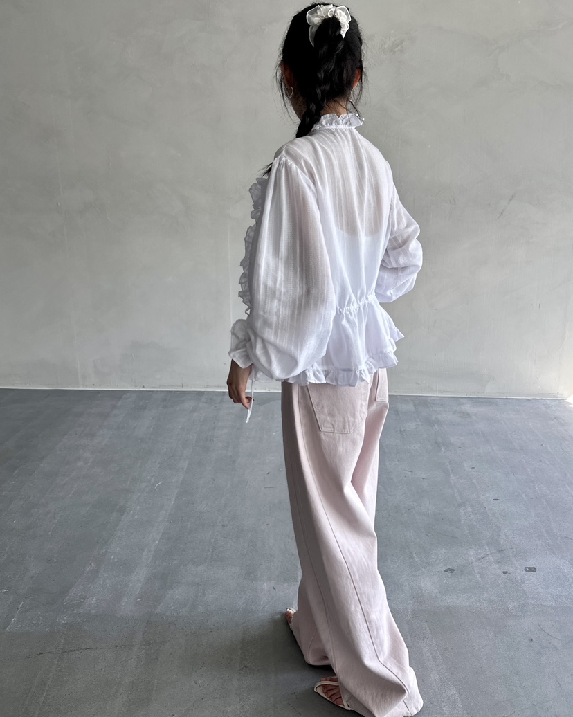 HOWDY東大門直郵女士新款休閑熱賣時尚真品人氣25春夏襯衫蕾絲衫howdy襯衫/蕾絲衫