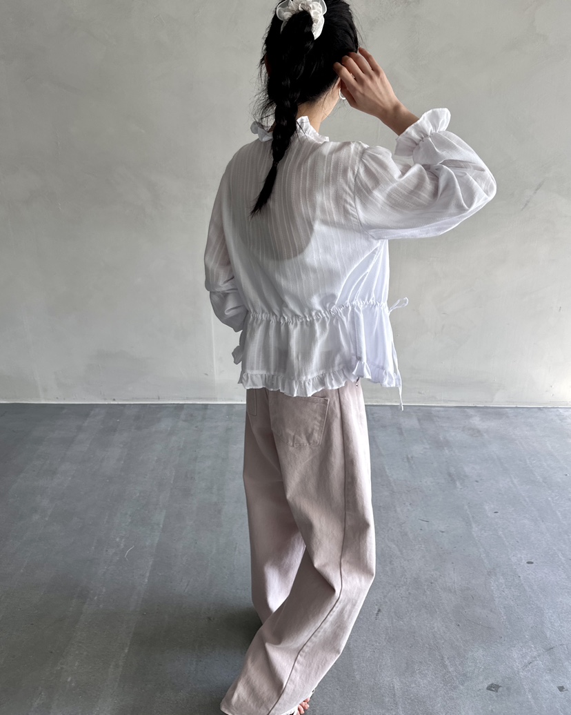 HOWDY東大門直郵女士新款休閑熱賣時尚真品人氣25春夏襯衫蕾絲衫howdy襯衫/蕾絲衫