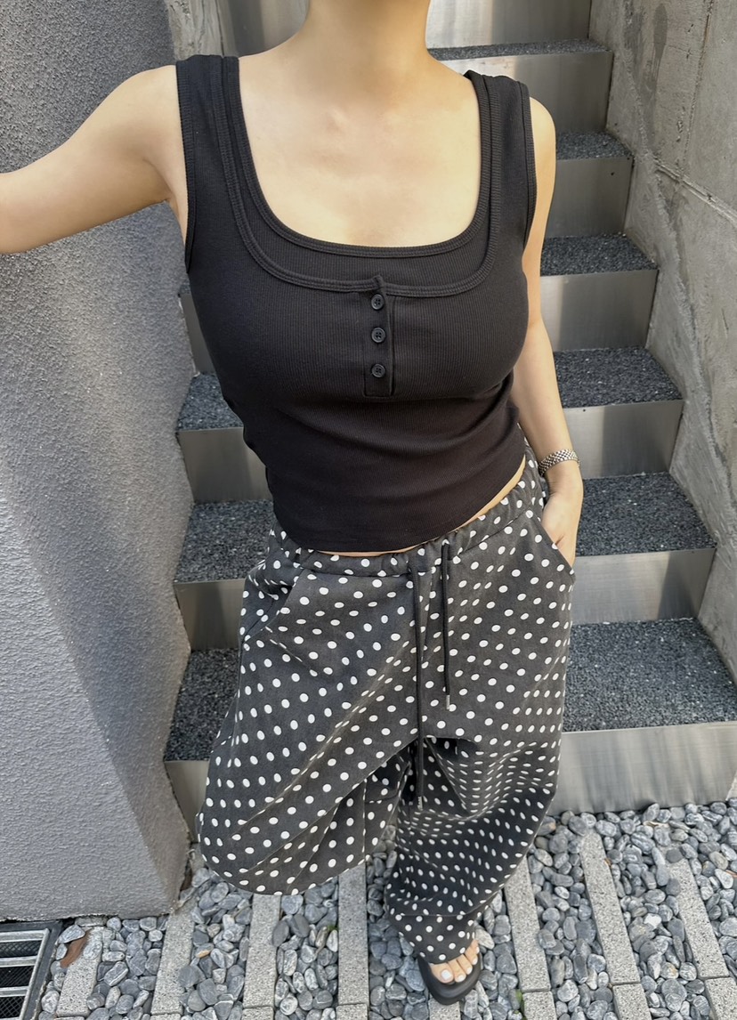 BYRING東大門代購女士新款25春夏休閑時尚推薦人氣吊帶背心BYRING吊帶/背心圖色3